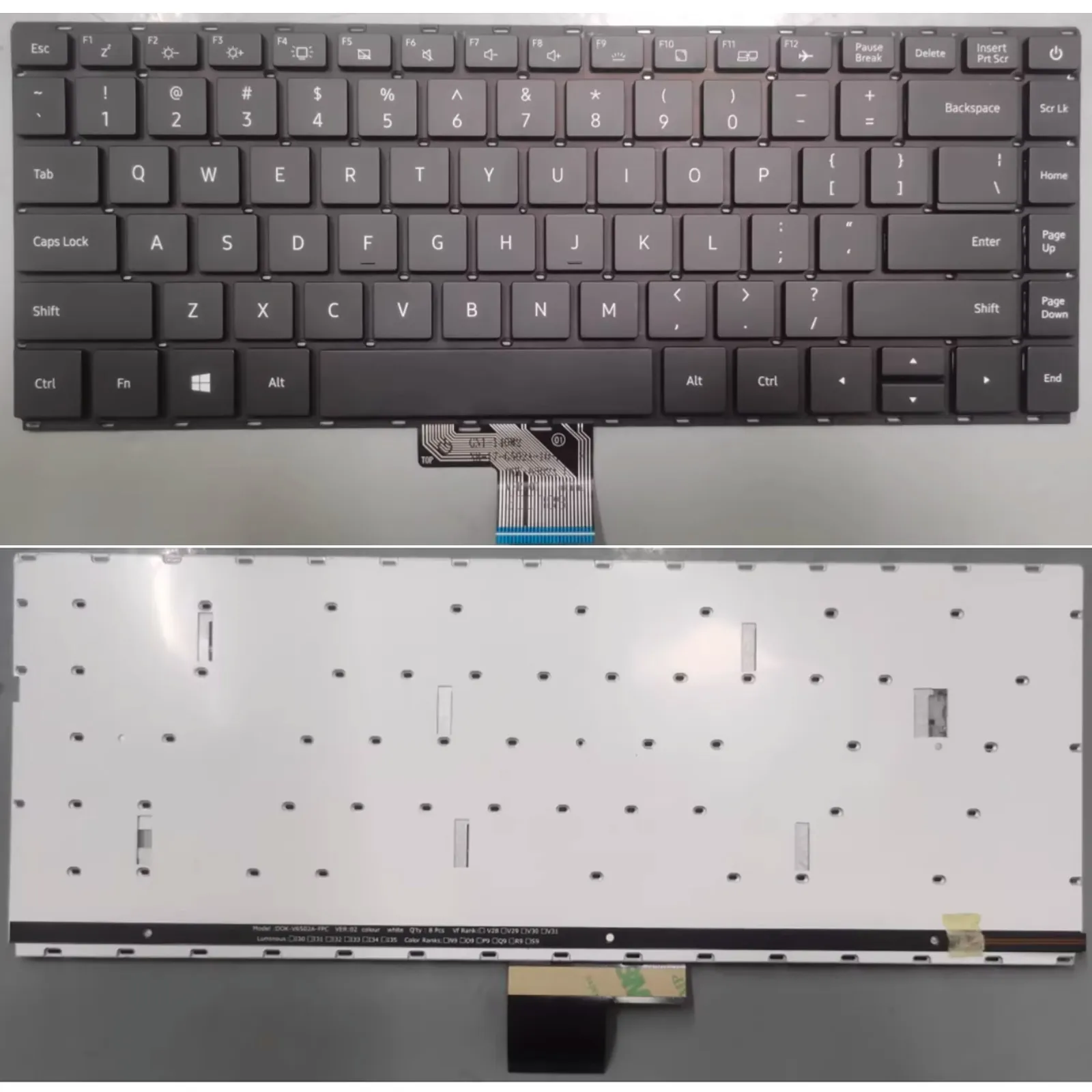 

US layout Laptop keyboard for Machcreator-14 Machcreator-14BF9SUX Machcreator-14BS9SU Machcreator-14BF9SU DOK-V6502D NB-17-6502D