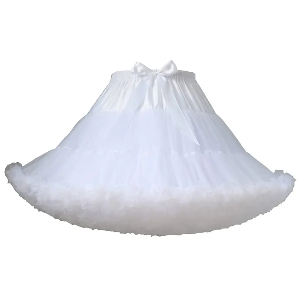 

Womens Bubble Skirt Pettiskirt Tutu Ball Gown Fluffy Petticoat 2024