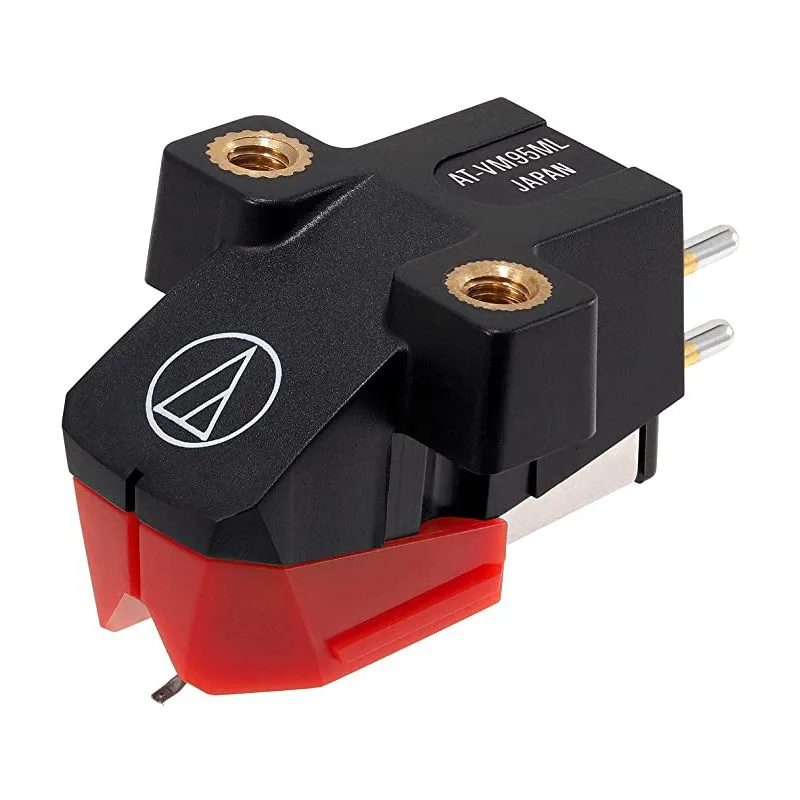 Original AT-VM95ML Dual Dynamic Magnetic Stereo MM Head Stylus LP Vinyl Record Player Accessories