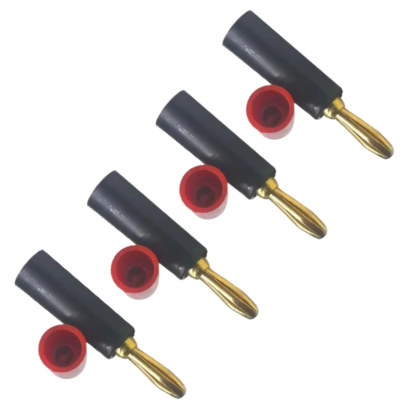 

Speaker Wire Audio Video Connections Gold Plated 4mm Banana Plug Connector