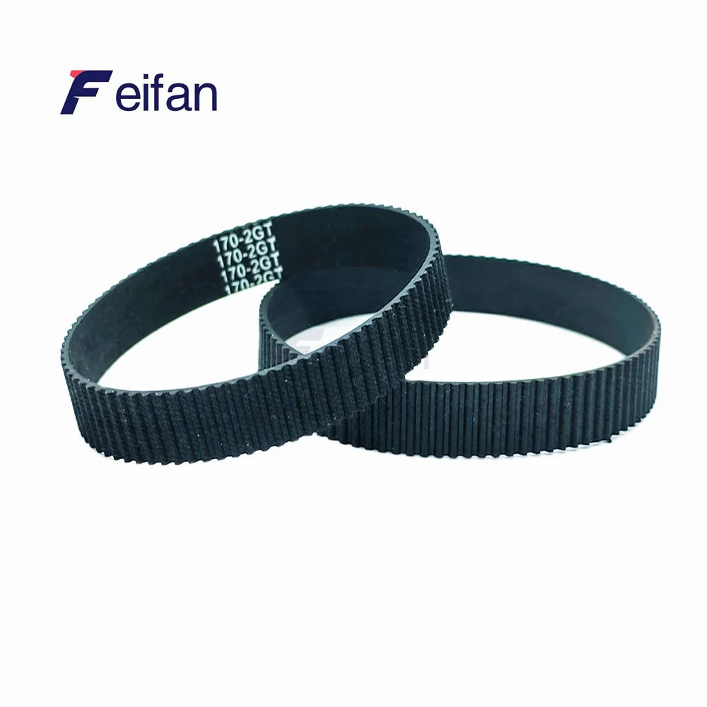 GT2 2GT Width 6mm ，Rubber Belt Synchronous Belt Circular Belt Circumference 1040mm-3600mm Suitable For 3D Printer Accessories，