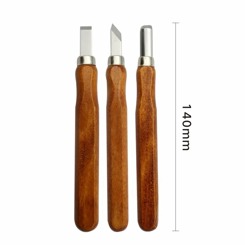 12pcs/set Wood Handle Wood Carving Chisel Tools Set Cutter Wood Carving Knife Set Woodworking Engraving carving Hand Tool Kit