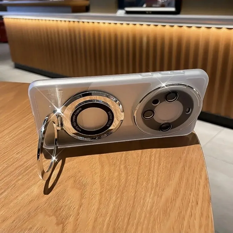 الفاخرة بريق المغناطيسي حلقة حامل جراب هاتف ل الشرف X9 X8 X7 X6 C B A X5B/Plus بولي TPU لينة سيليكون للصدمات غطاء وقائي #4