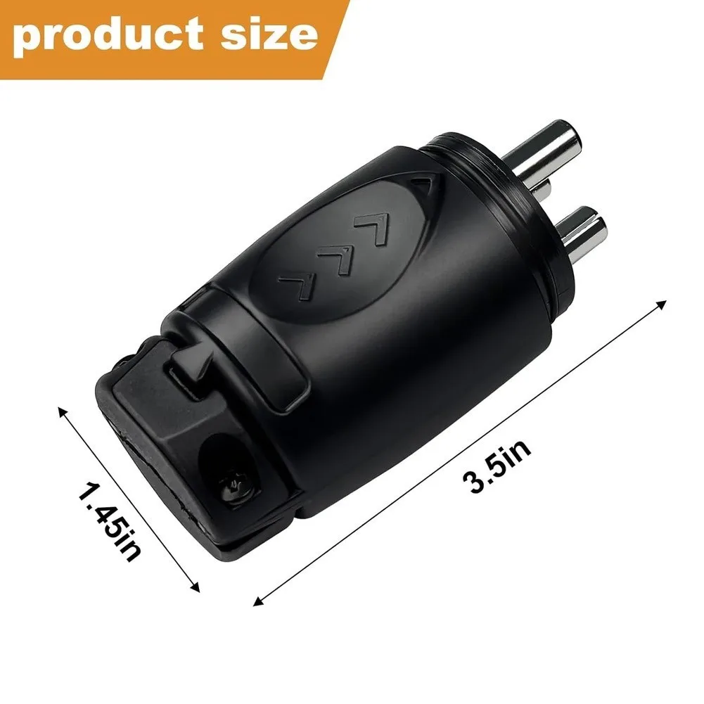 2026 New 70A Trolling Motor Socket 12-48V Waterproof Charging Connector For RV Boat Marine Battery Power Plug= Electrical Plugs=