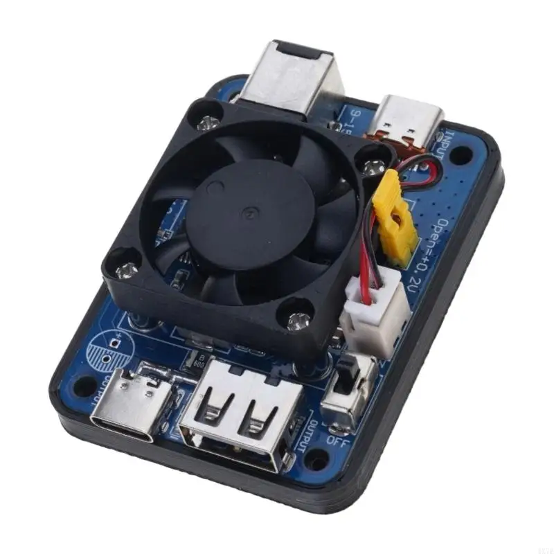 

Эффективный модуль питания 4X7E 5V5A PD для RPi 5, широкий вход напряжения, несколько интерфейсов, два входа, два выхода