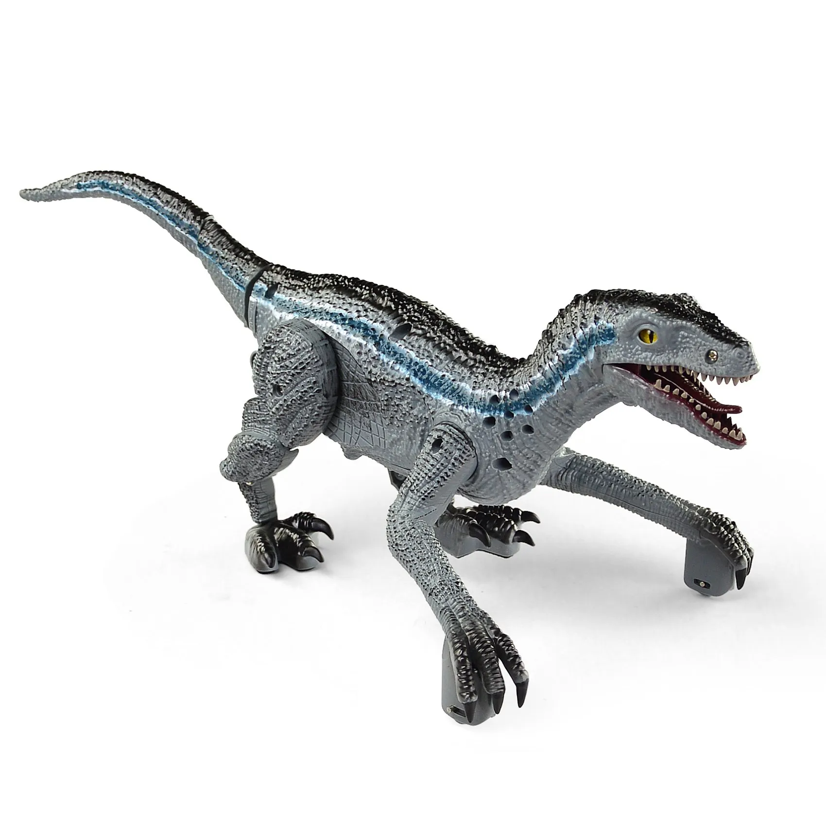 Remote Control Dinosaur Toys Walking Robot Dinosaur Roaring Sound Simulation Velociraptor RC Electronic Dinosaur Toy