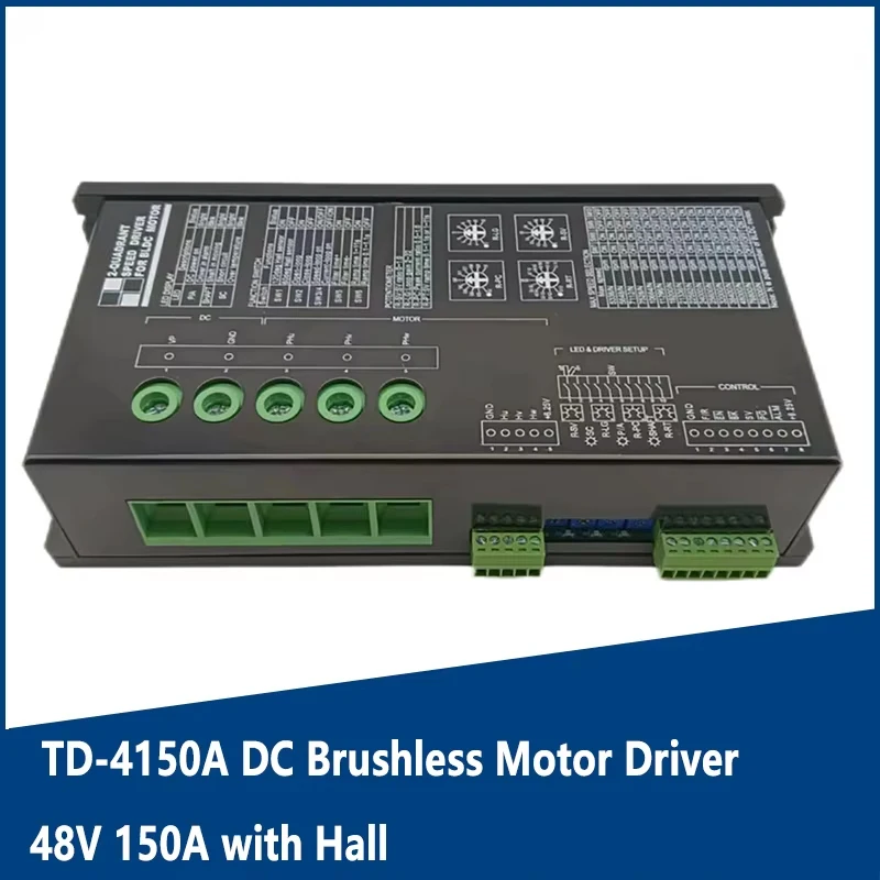 TD-4150A DC Brushless Motor Driver 48V 150A with Hall For 48V 2500W and below with Hall DC brushless motor