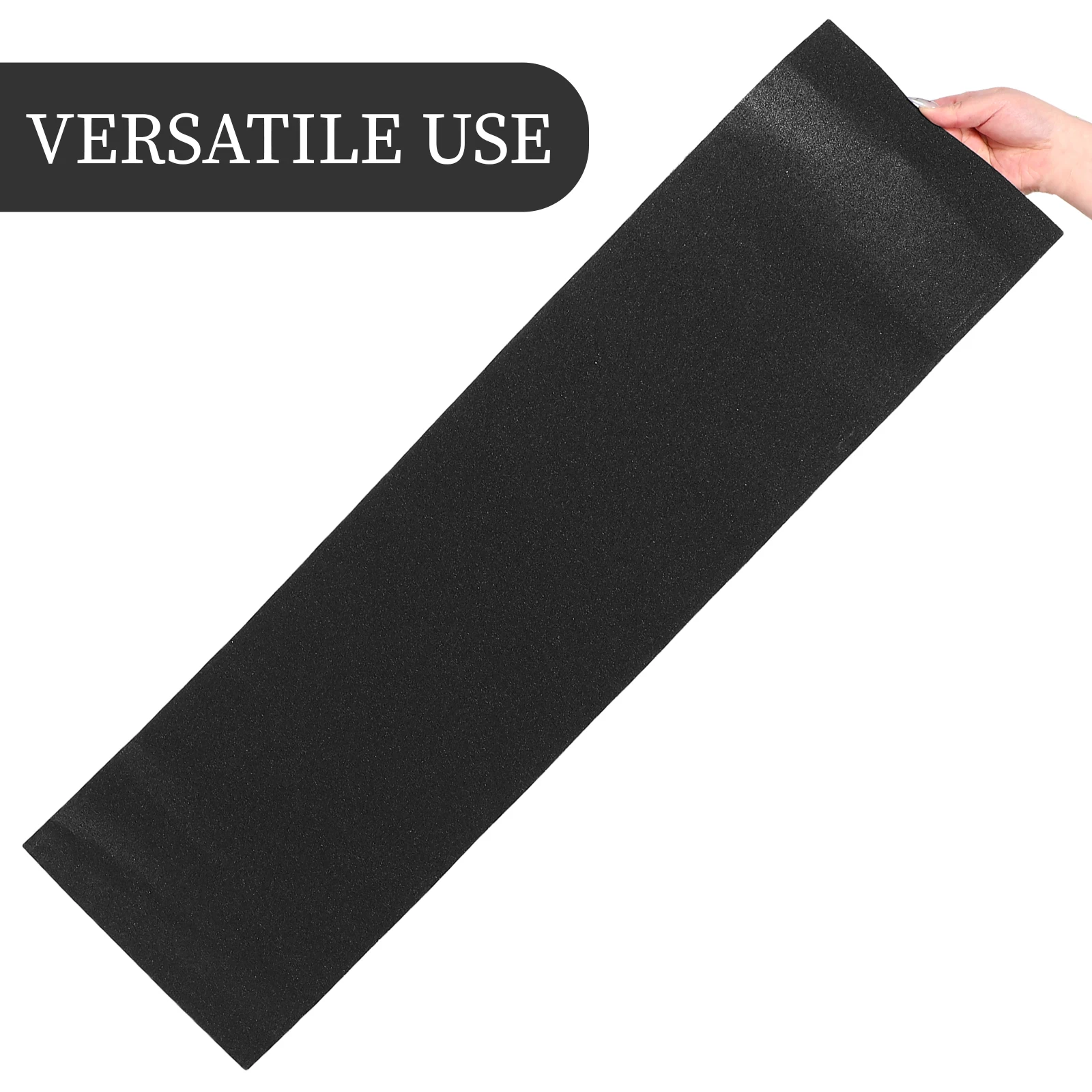 

Wear-Resistant Skateboard Grip Tape Self-Adhesive Sandpaper Sheet Anti-Slip Sticker for Enhanced Stability and Park