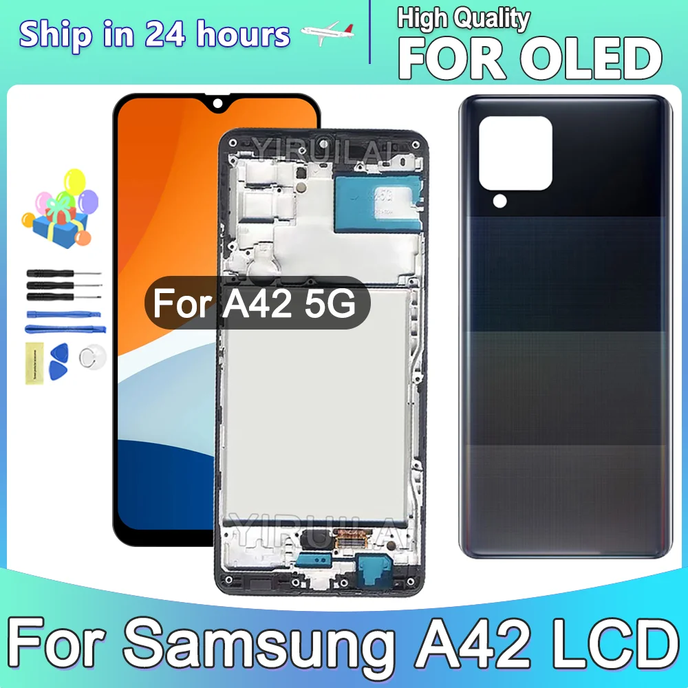 

OLED LCD for Samsung Galaxy A42 5G LCD Display Touch Screen Digitizer Replacement for Samsung Galaxy A42 5G LCD