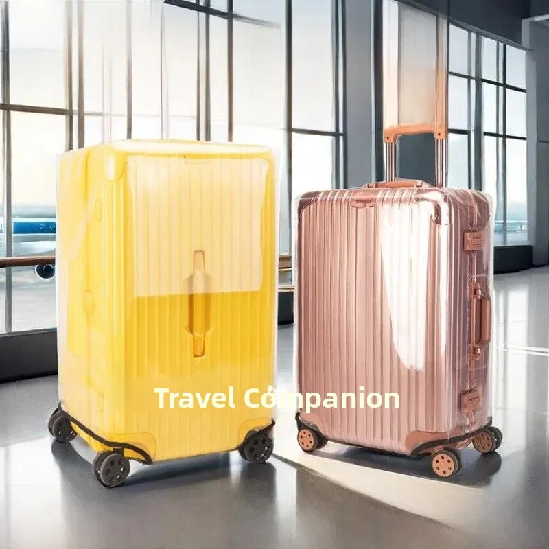 Thickened Three-Seventy Luggage Protection Cover Waterproof Wear-Resistant Travel Suitcase Dust-Proof Cover for Check-In Bag