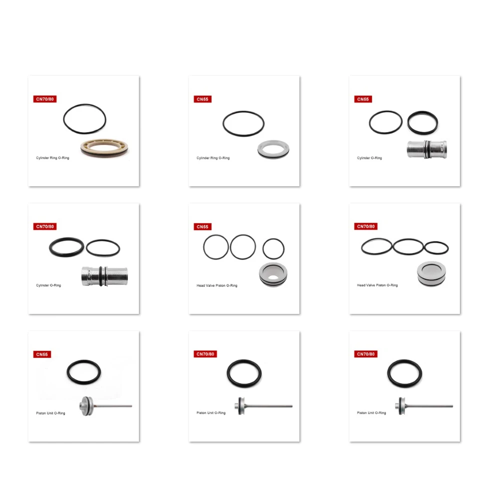ماكس لفائف مسدس مسامير قطع الغيار أداة هوائية ملحق O-حلقة أجزاء قابلة للإصلاح ل CN55 Cn70 CN80 #1
