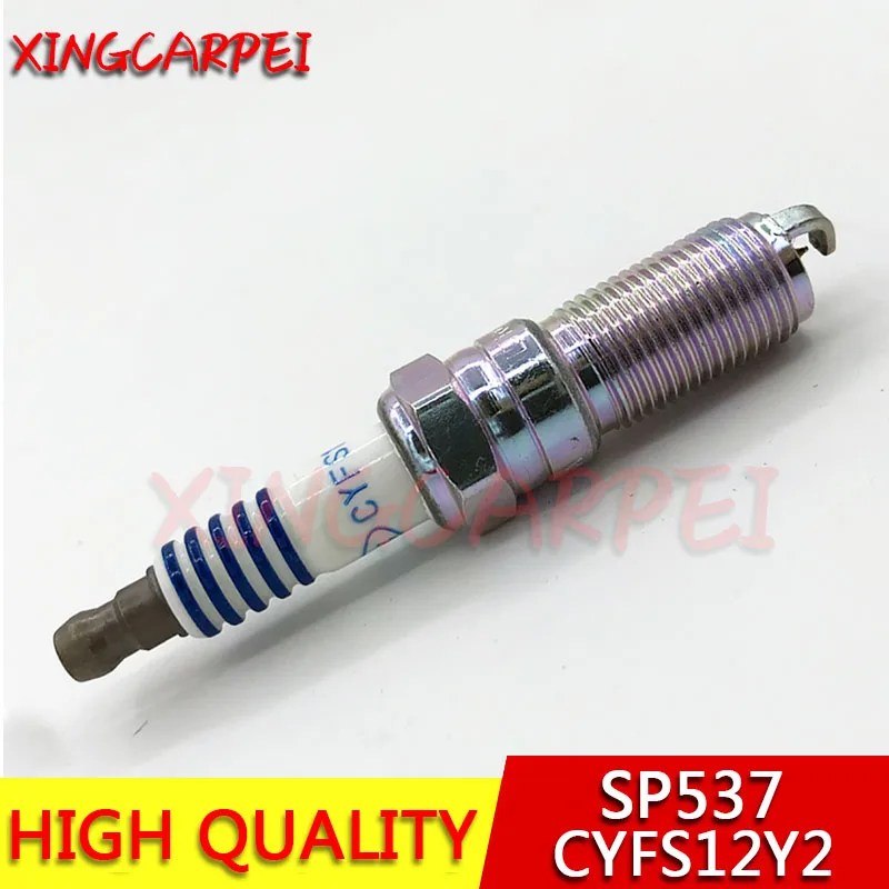 4 шт. CYFS12Y2 SP537 иридиевая свеча зажигания для Ford Mustang Escape Focus Lincoln SP537 LTR6AI8 SP 537 CYFS-12Y-2 LTR6AI-8