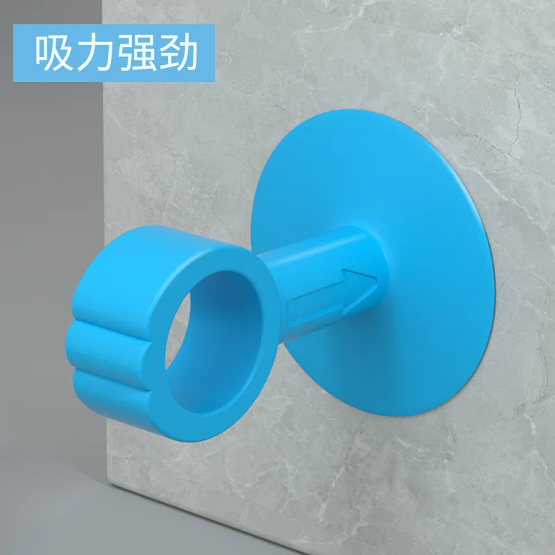 2pcs Silicone Anti-Collision Door Stopper Suction Cup Type Handle Cover Silence Protection Pad Wall Protection Doorknob Bumper