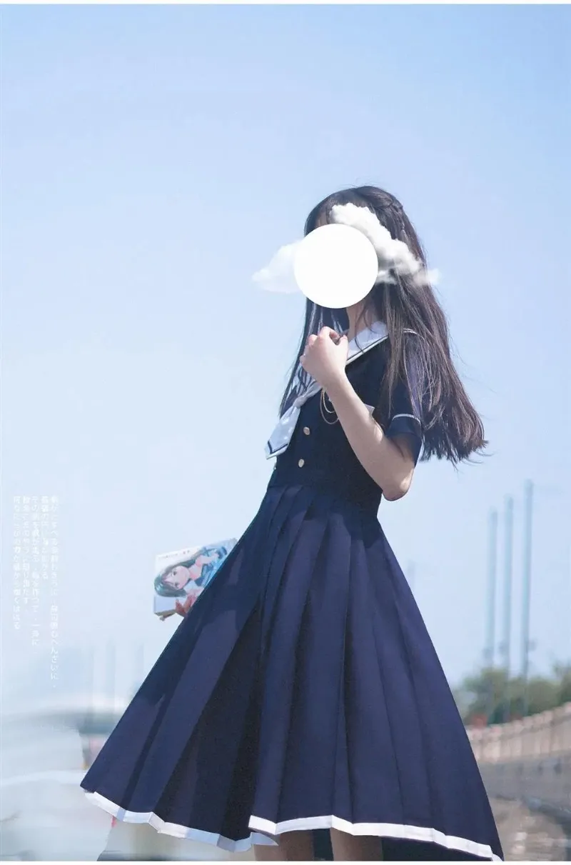 Lolita Japanischer Akademischer Stil Süßes Damenkleid Matrosenkragen Kawaii Vestidos Weibliche Sommer Niedliche Damenkleider Neu 2026 – Detail 10