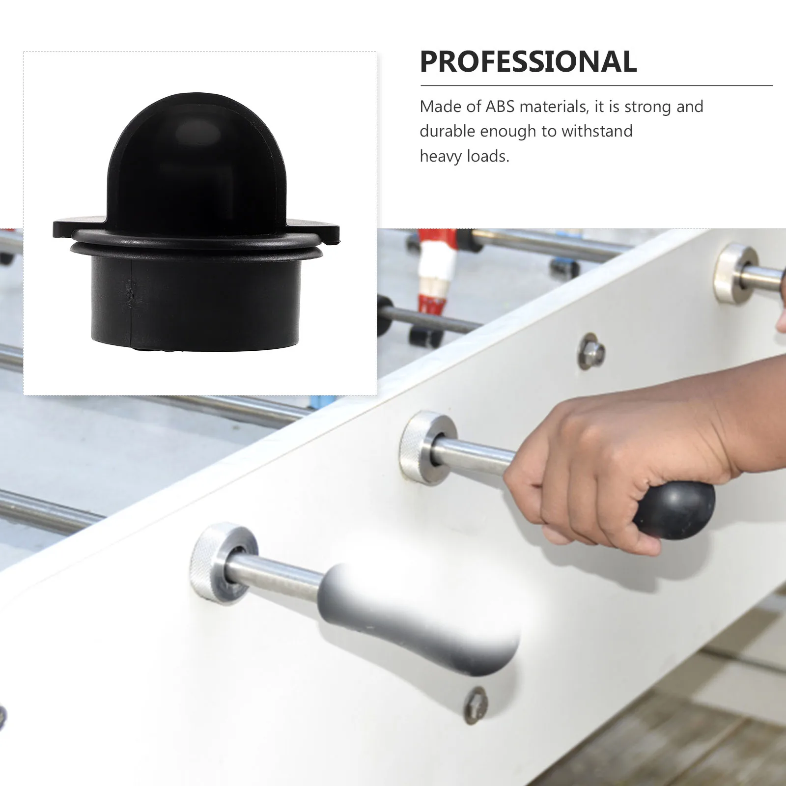 

2pcs Foosball Table Basket Ball Storage Holder Abs Durable Plastic Side Pockets Accessory For Sports Teams Schools Pool Table