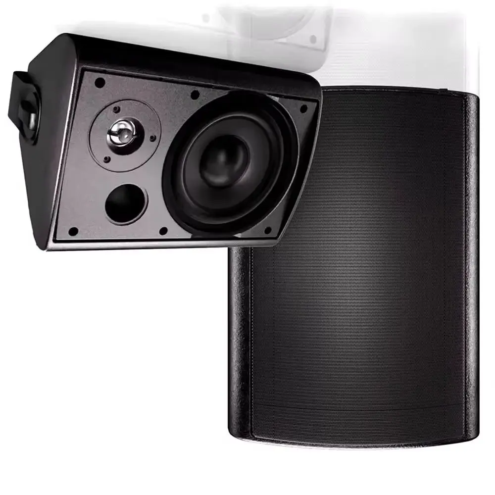 

Herdio 6.5" 400W 2PCS Outdoor Bluetooth Speakers Waterproof With Robust Bass Wall Mount Speakers Wired Weather-Resistant