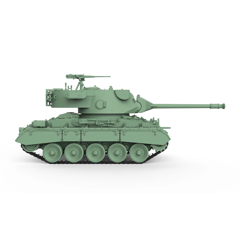 SSMODEL SS144513 1/144 vojenské modelka souprava nám M24E2 super chaffee lehký komora