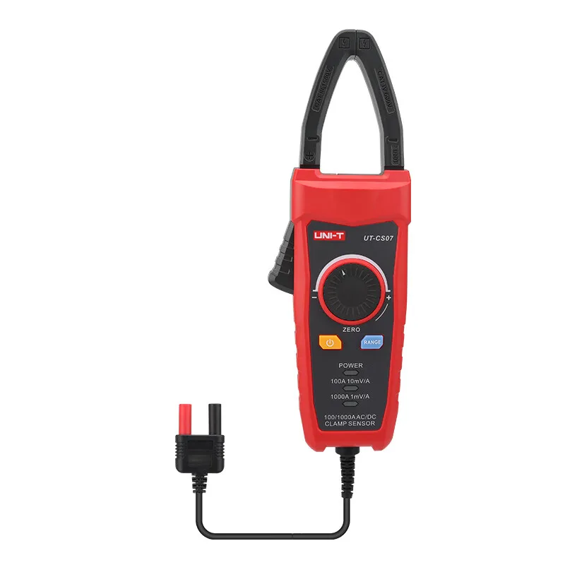 UNI-T المشبك الاستشعار UT-CS07 1000A التيار المتناوب تيار مستمر كماشة القياس الحالية تستخدم ل UT117C UT196 UT139C UT197 UT197PV المتعدد