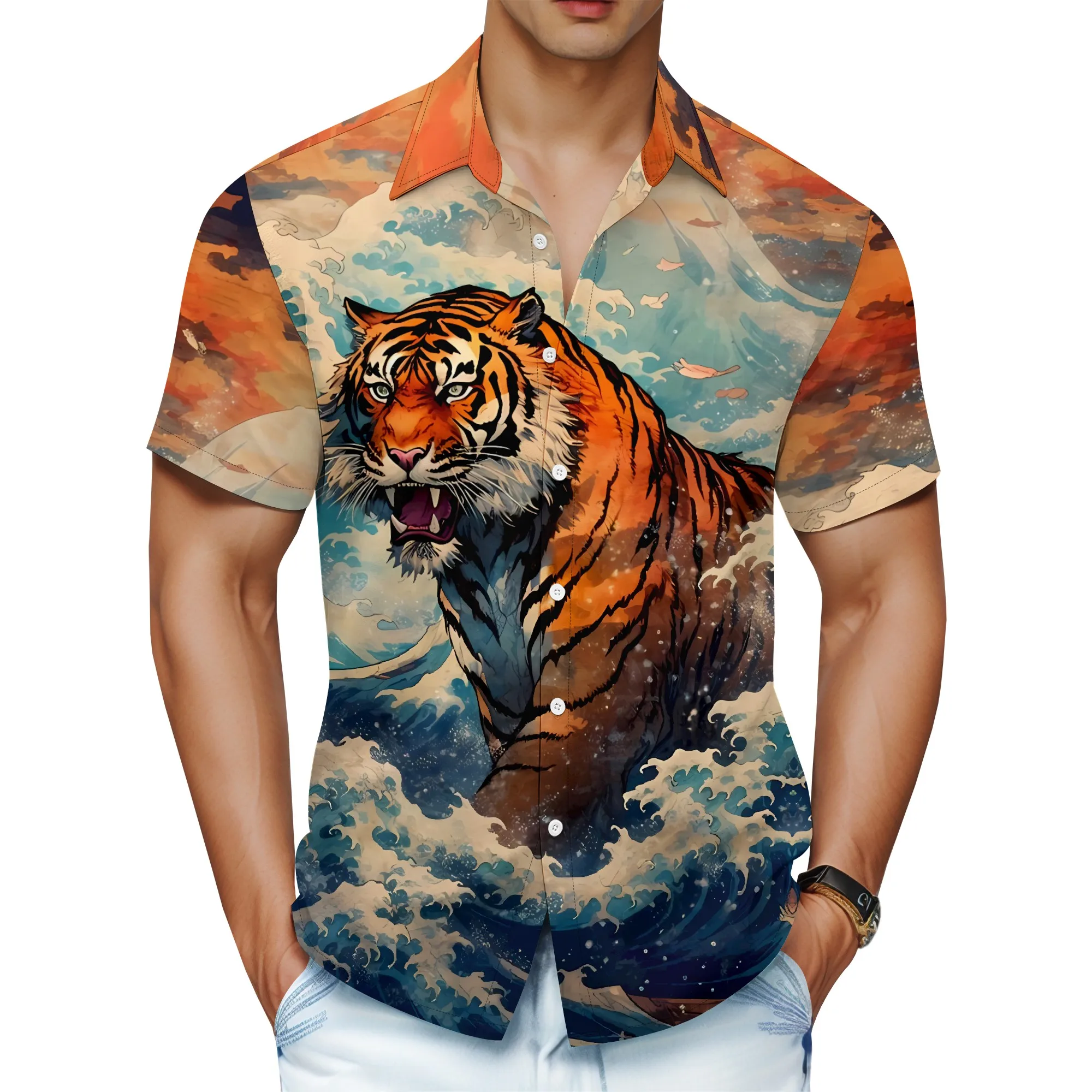 Рисунок 5 - YEAE Мужская рубашка с рисунком