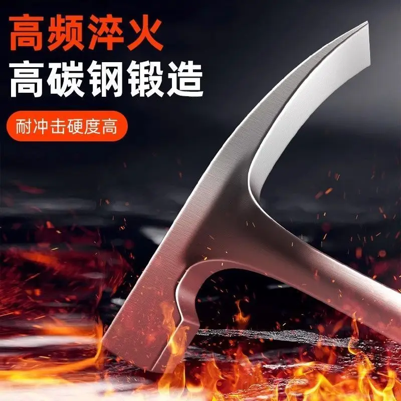Geological Clay Geological Exploration Professional Exploration Tools Flat Head Mining Integrated Multifunctional Escape Hammer