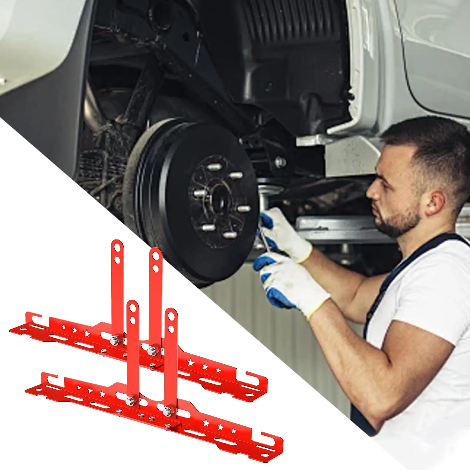 Car Wheel Alignment Tool Heavy Duty Toe Plates Wheel Accessories Parts Adjustable Automotive Wheel Leveling Aligner Toe Plates view 3