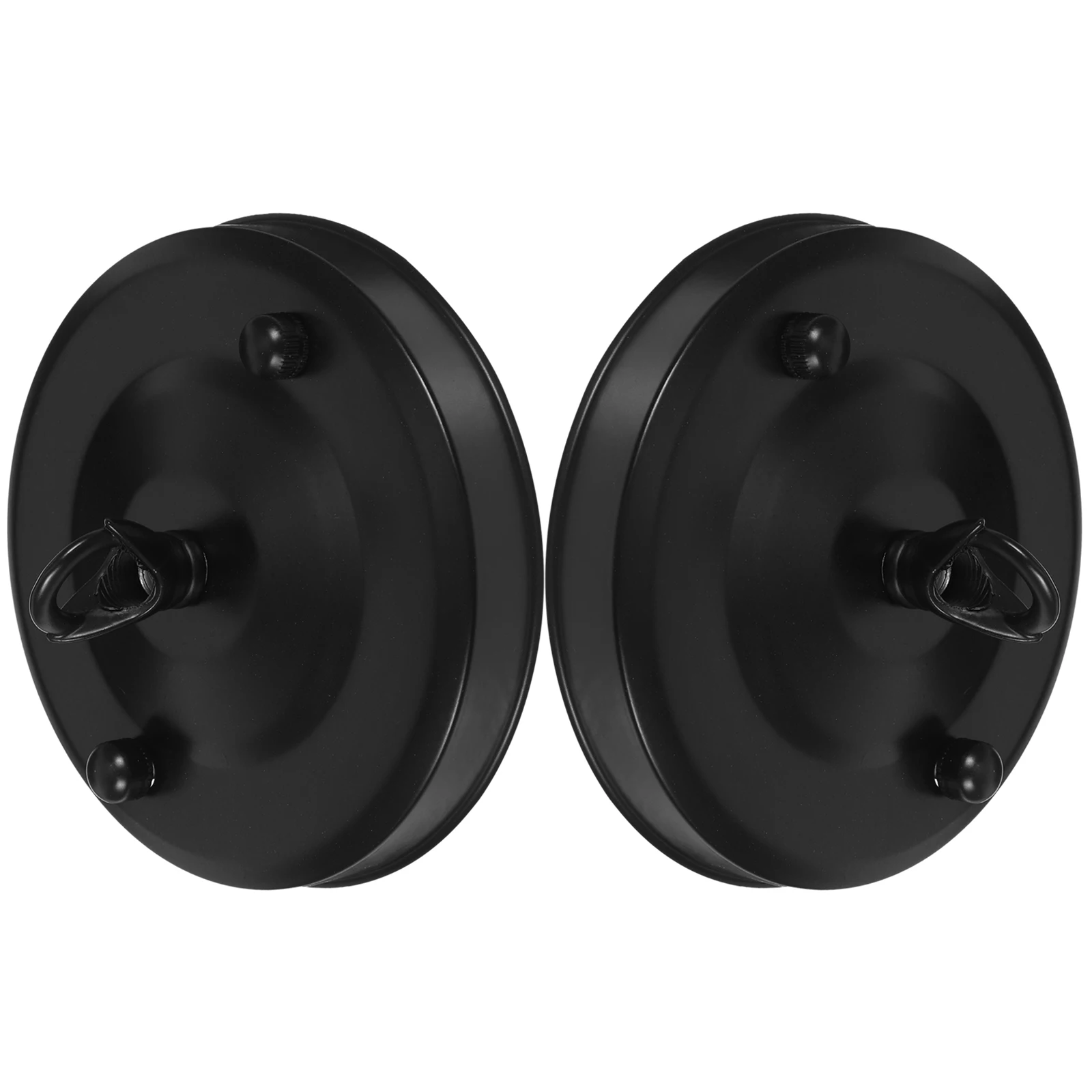 2 قطعة السقف لأضواء قلادة الثريا تصاعد لوحة الإضاءة غطاء ألواح المظلة اكسسوارات غطاء المصباح المعدني #1