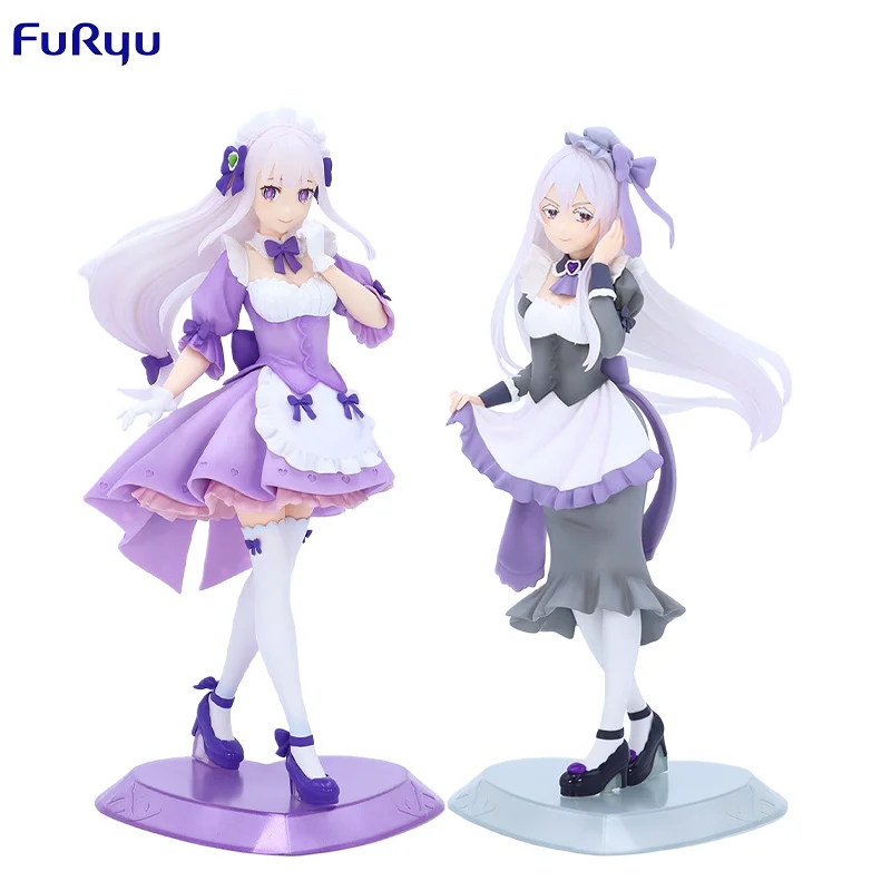 

Genuine FuRyu Re:Life in A Different World From Zero Emilia Echidna Anime Cute Girl Action Figure toy Collection Ornaments Gifts