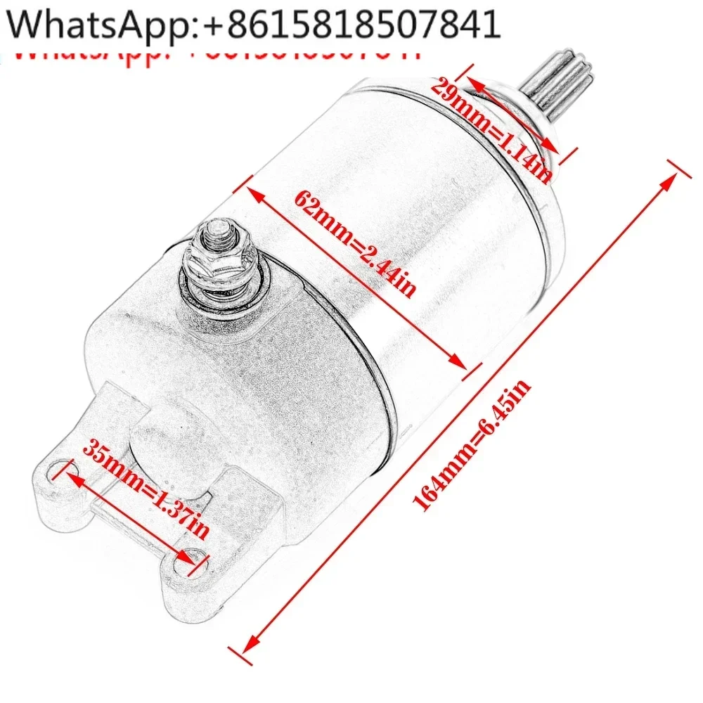 Стартер подходит для GSXR750 GSXR600 GSX-R GSXR 750 600/GSR400 GSR600 GSR 400 600/DR250R DR-Z250 DRZ250 DRZ 250