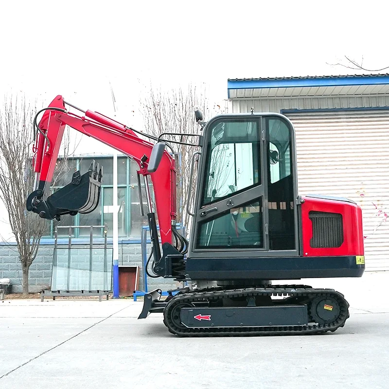 SOAO Multi-function Can Be Customized Micro Excavation Mini Engineering Agricultural Excavator Mountain Orchard Digger