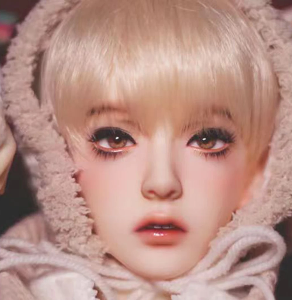 BJD 인형 저장소 1/3 여성 인형 인형 연습 메이크업 수지 장난감 모델 헤드 액세서리 장난감