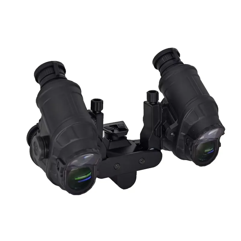 

LinduNV Popular High-Performance Folding Bridge Ground Panoramic Night Vision Goggles GPNVG18 With FOM1400+ Gen2+ White Tubes