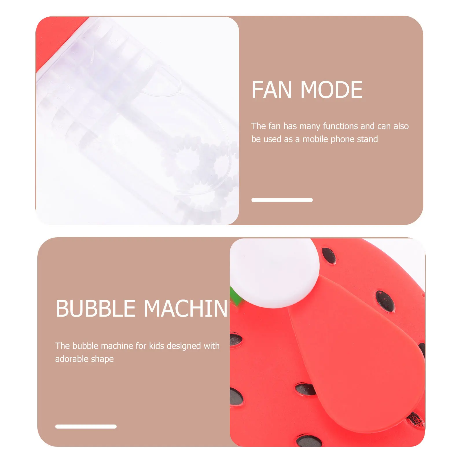 6Pcs Manual Bubble Maker Fan Cartoon Design Kids Mini Portable Outdoor Cooling Bubble Blower Creative Gift Kids Mini Fan