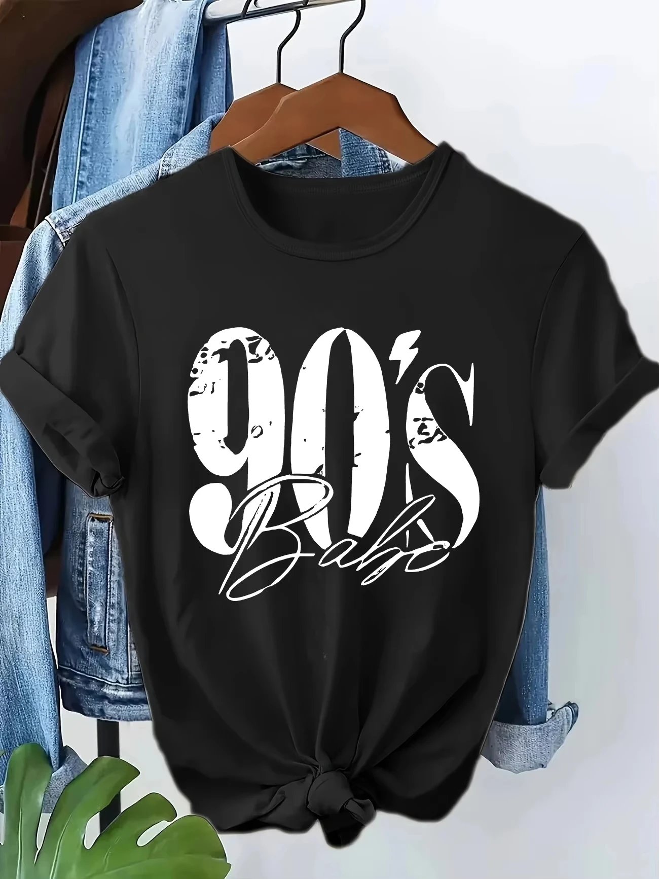 Streetwear Hip Hop 90s Y2k Fashion T-shirt Finger Print Short Sleeve T Shirt Clothing Top Tee Summer Ladies Girls Shirt