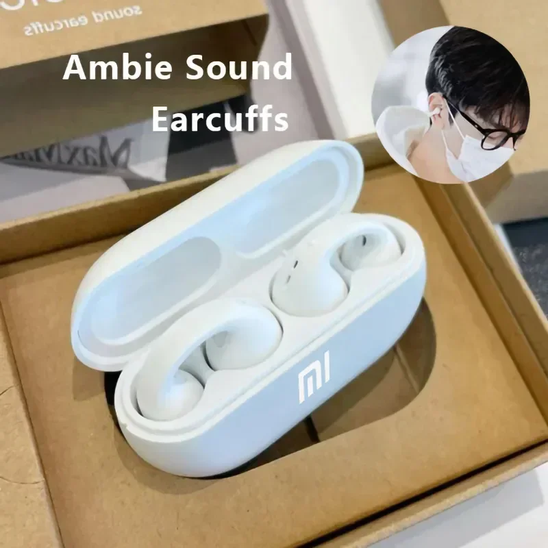 Xiaomi-Oreillettes Bluetooth sans fil, écouteurs TWS, boucle d'oreille, crochet d'oreille, écouteurs étanches, casque pour iPhone, Android