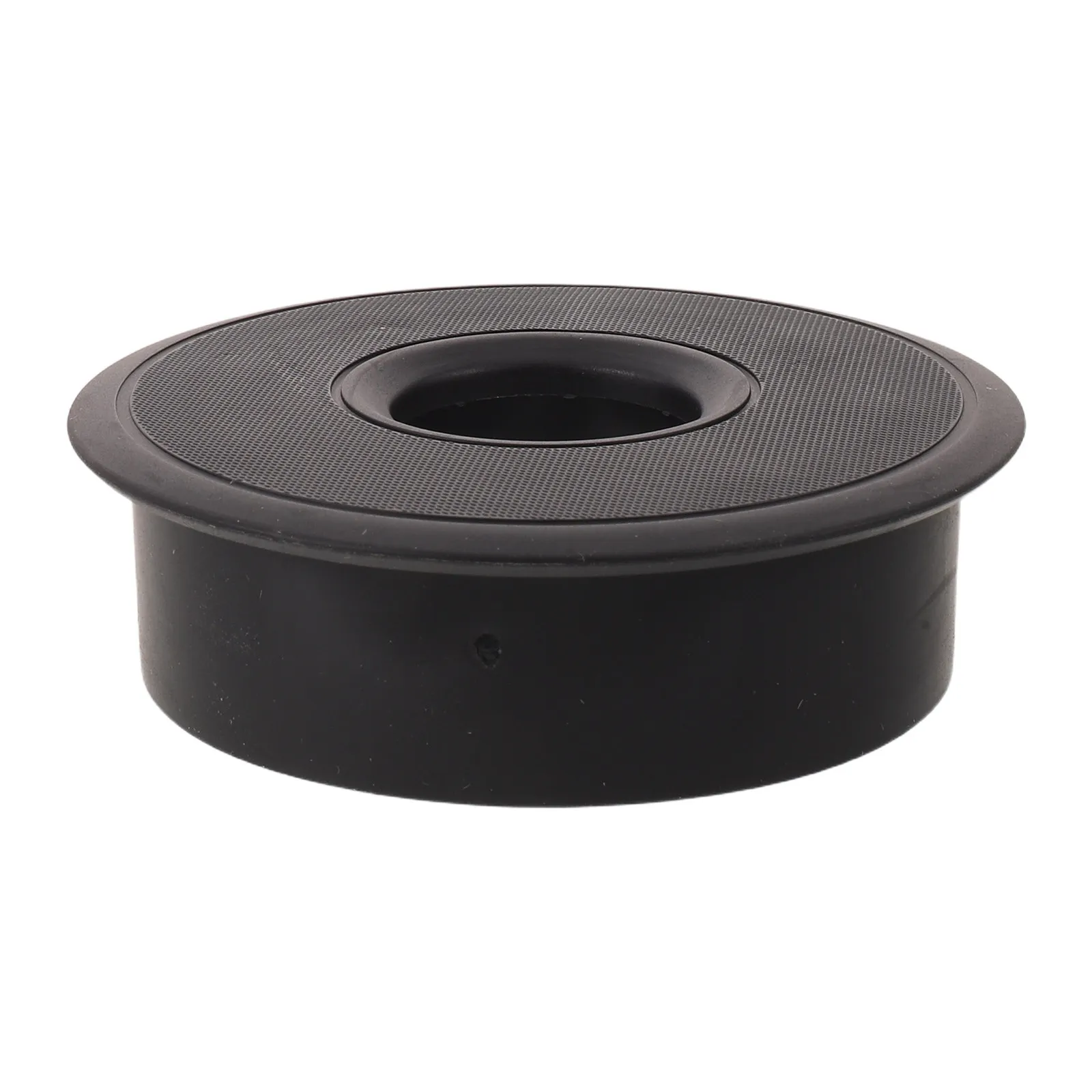 Car Cup Holder Insert Mat Black Plastic Center Console Enhanced Depth Anti-Slip Drink Mat Universal Fit Vehicle Cup Coaster