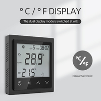 16A Digital Programmable NTC Electric Floor Heating Temperature Controller LCD Display Intelligent Digital Thermostat Smart Home