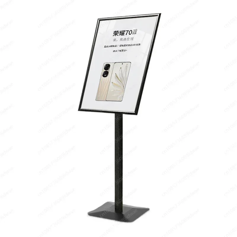 A3A4 aluminum alloy indicator guide sign poster stand display sign at the entrance of the store