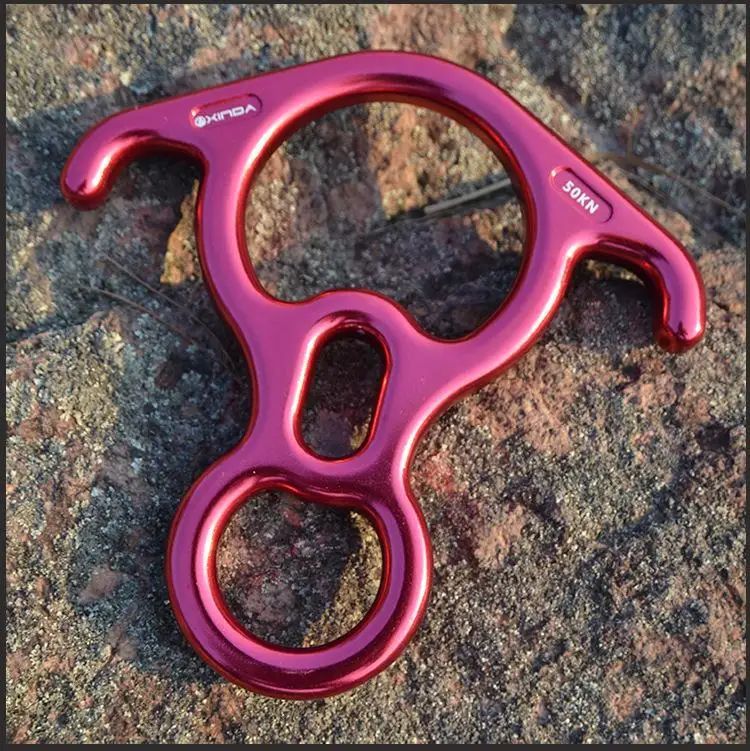 

Aluminum Descender Arborist Rock Climbing Rappelling Belay Device