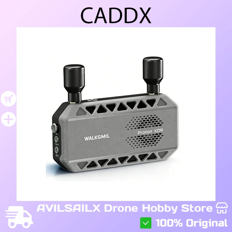 CADDXFPV Walksnail Ascent FPV VRX Receiver - HDMI Input, Compatible with All FPV Goggles & Displays