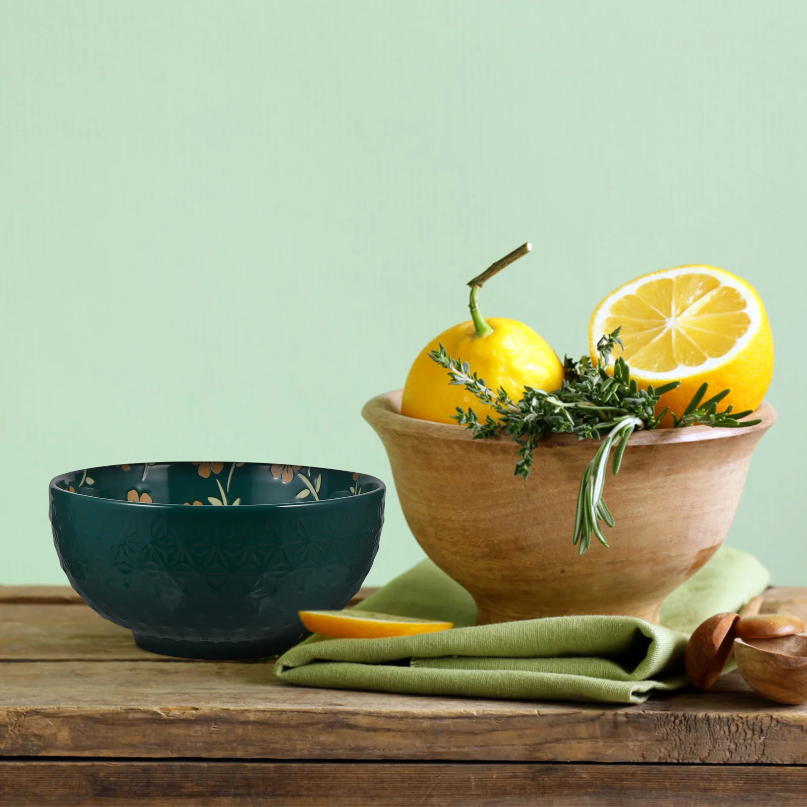 

Smooth Salad Bowl Practical Ramen Nonslip Rice Soup Bowls Noodle Ceramic Fruit Adorable Porridge