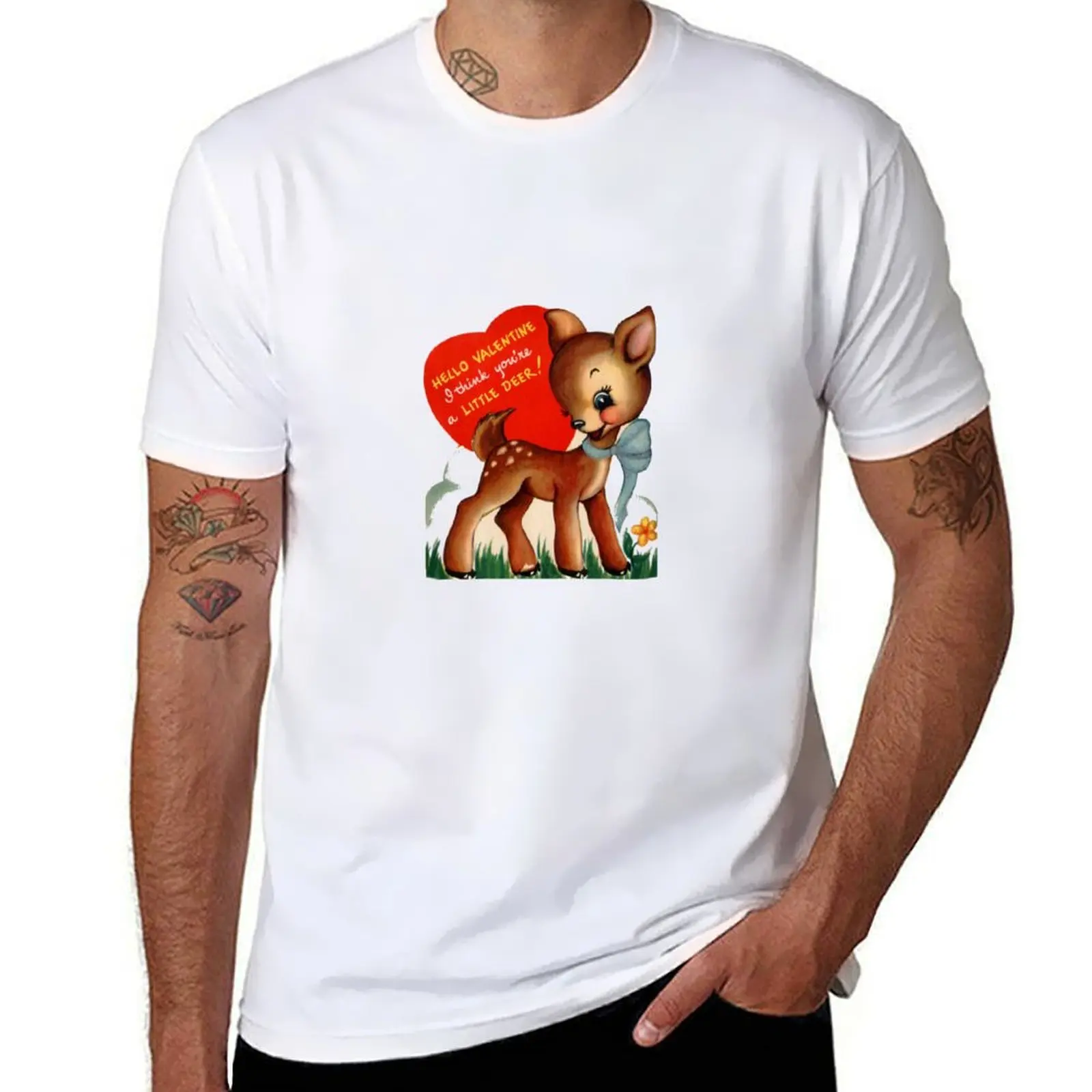 

T-Shirt deer shirt men for man t little tee campy summer dear shirts valentine t casual man vintage cute