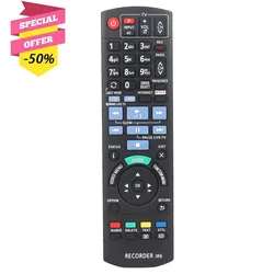 N2QAYB001077 New Remote Control Compatible with Panasonic BLU-RAY DISC & DVD Player and HDD Recorder DMRHWT260 DMRHWT260GN