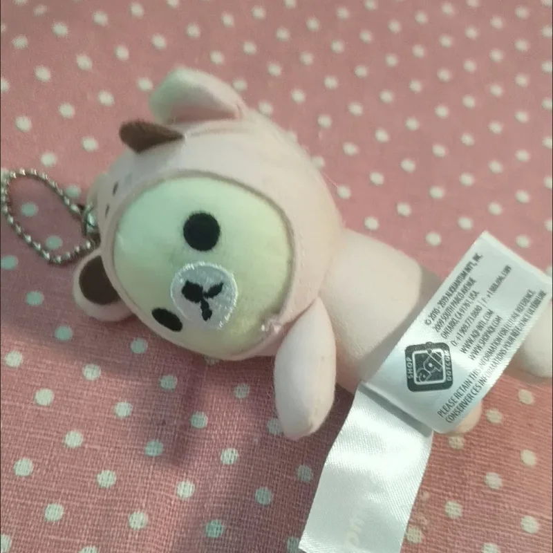 Wil je baan niet in de oude Rilakkuma tas pluche hanger Japanse diy sleutelhanger tas ornament hanger paar cadeau verliezen