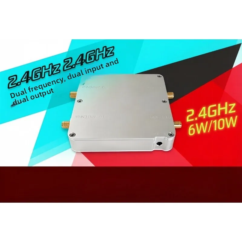 2.4G & 2.4G Dual Frequency Dual Input Dual Output, Bidirectional Signal Amplifier, RF Module WIFI Signal Enhancer