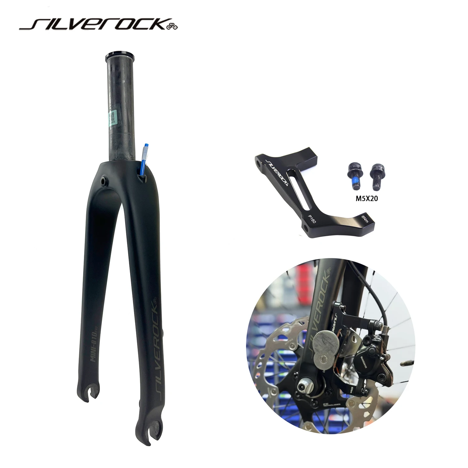 

Карбоновая вилка SILVEROCK EVO 16 дюймов 349 18 дюймов 355, суппорт дискового тормоза 100 мм 28,6 мм для складного велосипеда K3Plus K9