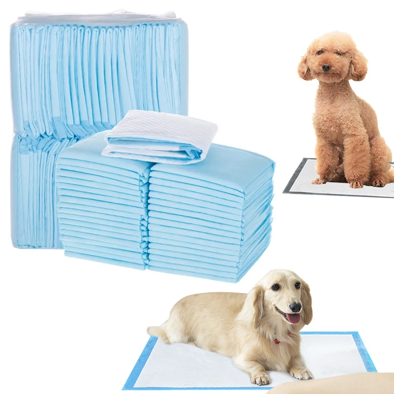 Pet Urine Pad Thickened Absorbent Disposable Dog Urine Pad Training Diaper 100 Pieces Cat Urine Pad Pet Supplies