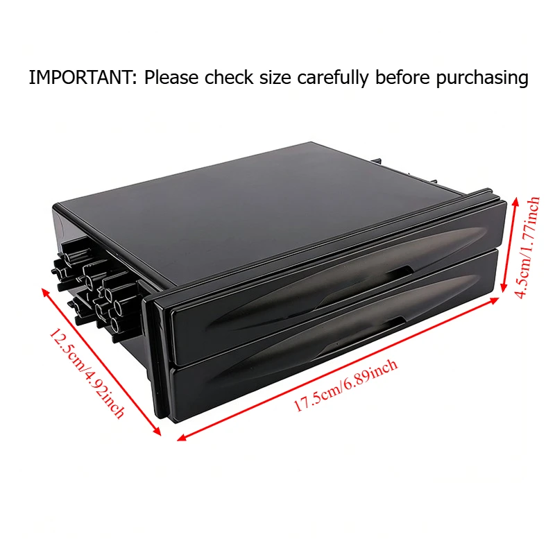 Universal Car Drinks Mounts Holders Auto Car Single 1 Din Radio Pocket Kit Drink Cup Holder Storage Box Automobiles Holder
