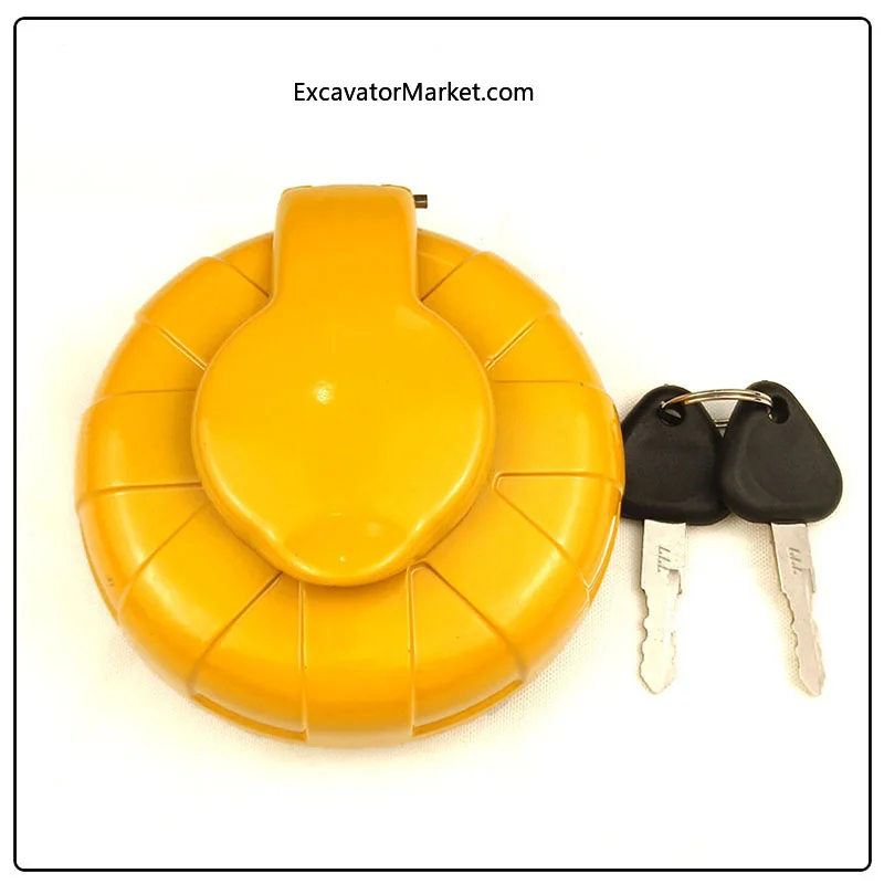 For Excavator Parts Volvo Sdlg 60 80 120 140 210 240 290 360 480 Diesel Tank Cap Anti-theft Fuel Filter Screen Key Part