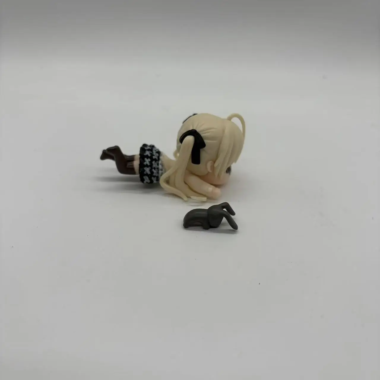 Anime Yosuga no Sora Kasugano Sora Lying Ver. Girls PVC Action Figure Model Car decoration Toys 3cm