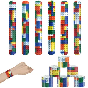 Nuevos bloques de construcción Decoración de la fiesta de cumpleaños Capacas de vajillas Copa de placa Servilleta Configuración de telas Configuras de cumpleaños Tema de cumpleaños Suministros de deco 12 mejores decoraciones de cumpleaños de Lego de ventas - №9